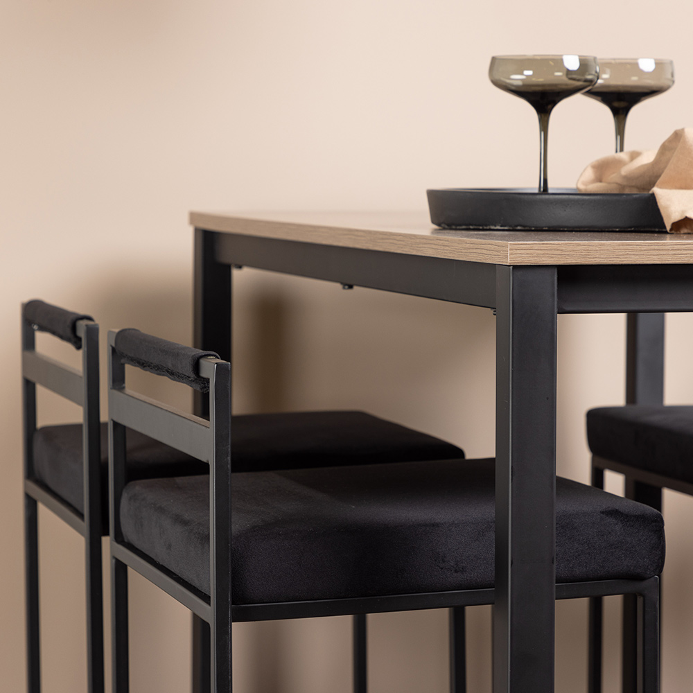 Matgrupp Venture Home Camden med 4 Opelika Stolar