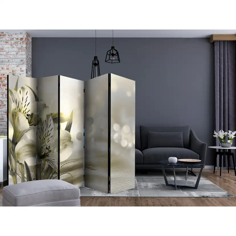 Rumsavdelare Skärmvägg Arkiio Green Daybreak II 225x172 cm
