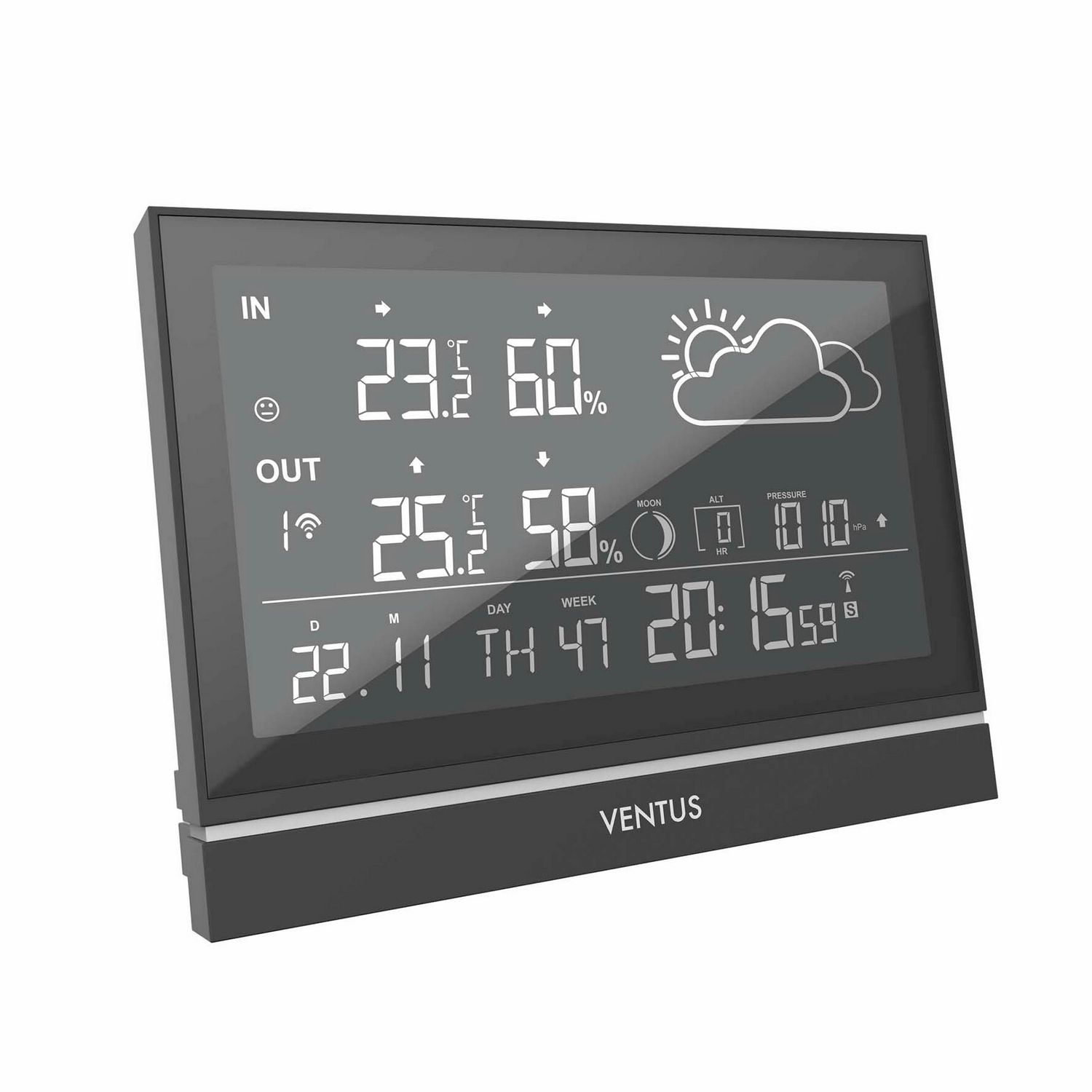 Väderstation Ventus W200 Kit med Display och Utomhussensor