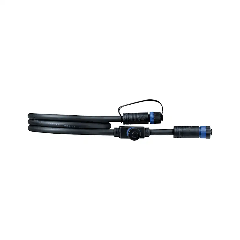 Anslutningskabel Paulmann Plug & Shine IP68 max. 150W 1in-2ut Kabellängd: 1 m