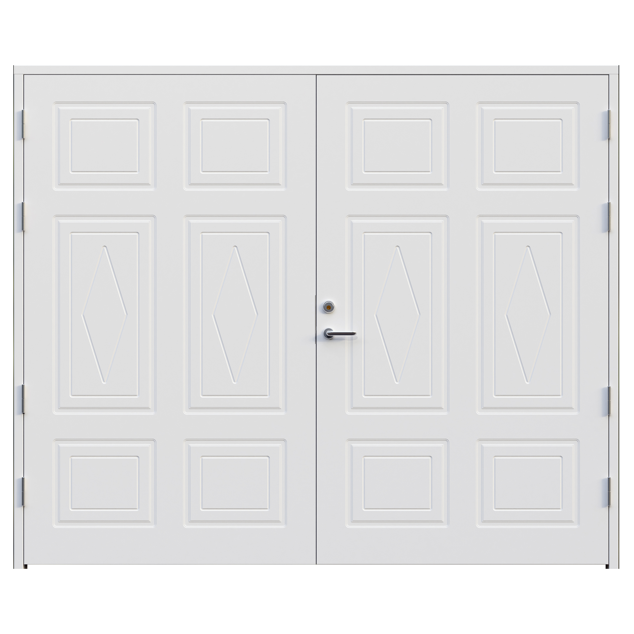 Garageport Leksandsdörren Kullsbjörken Classic