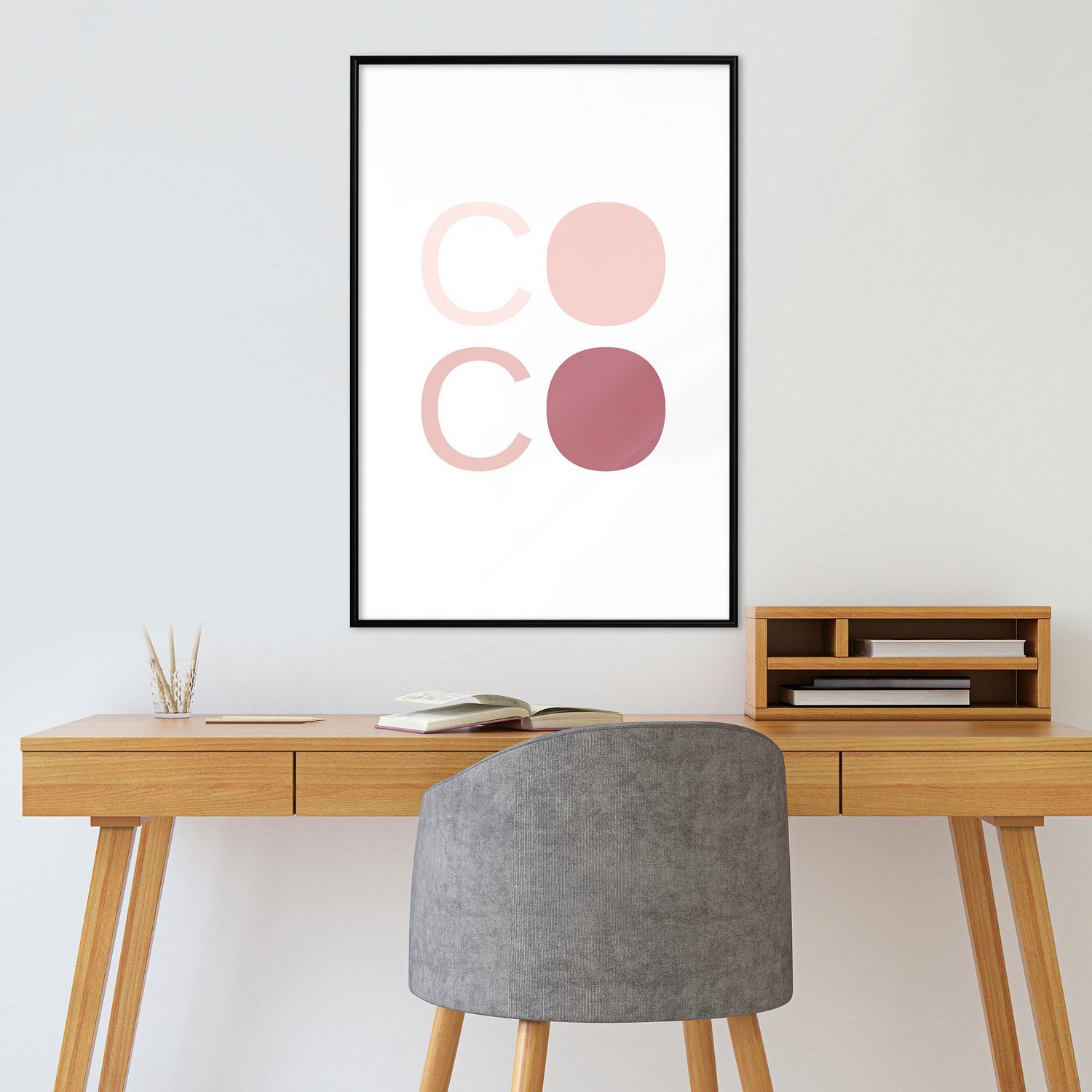 Poster Artgeist Affisch Pink Coco