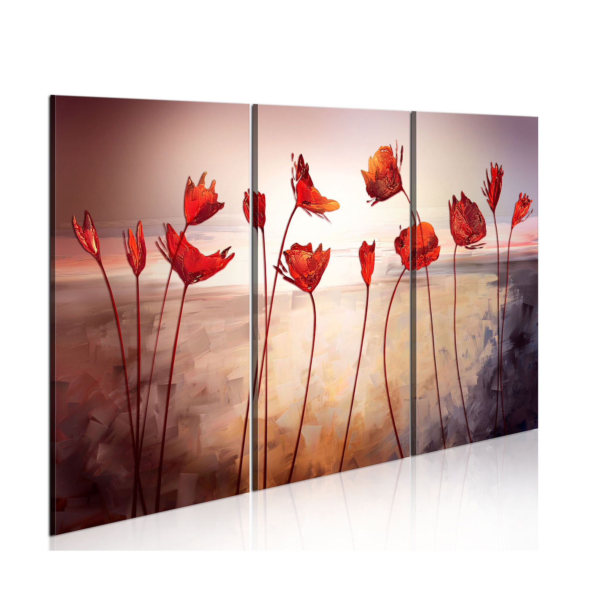 Tavla Arkiio Bright Red Poppies