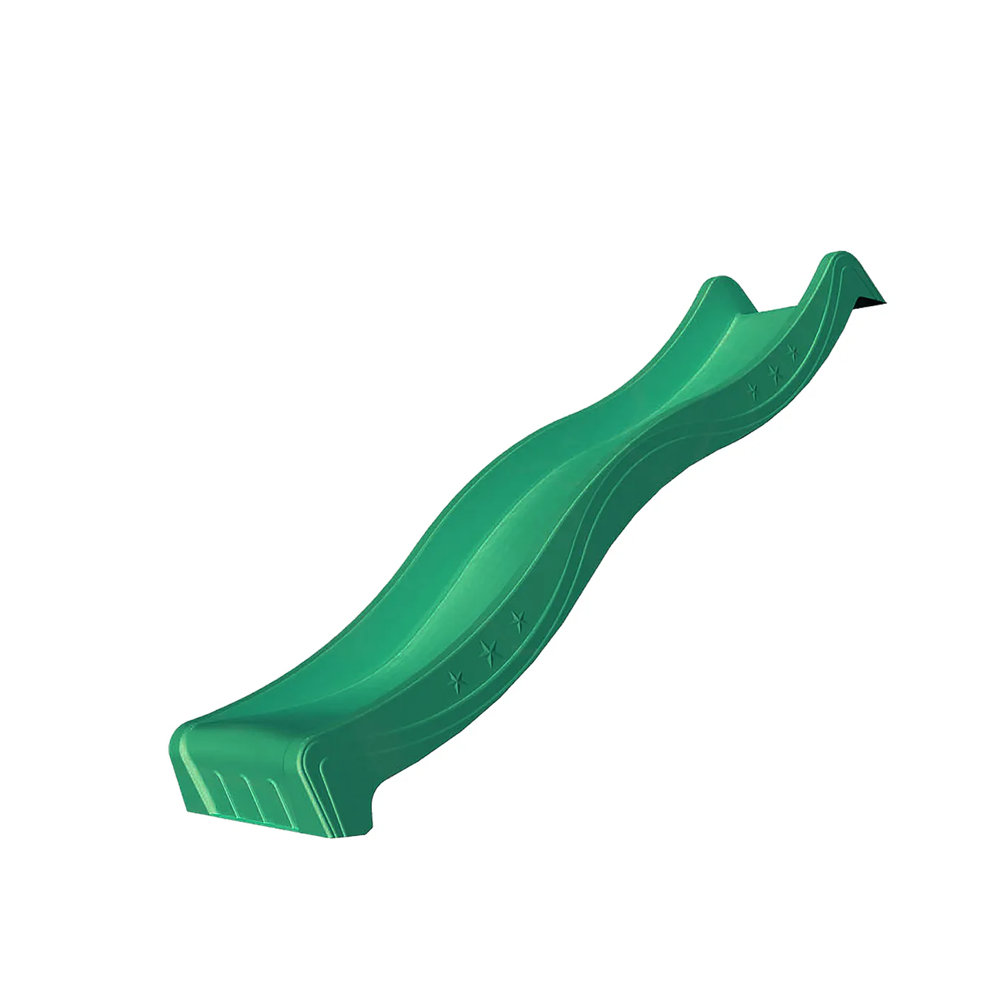 JUNGLE GYM SLIDE DARK GREEN 2,20 MWIDTH SLIDE SECTION 35 CMT Längd: 220 cm