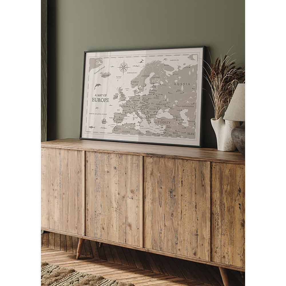 Poster Gallerix A Map Of Europe