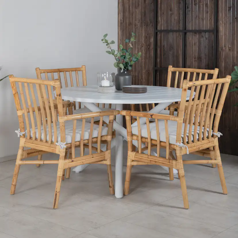 Matgrupp Venture Home Ande med 4 Coby Matstolar