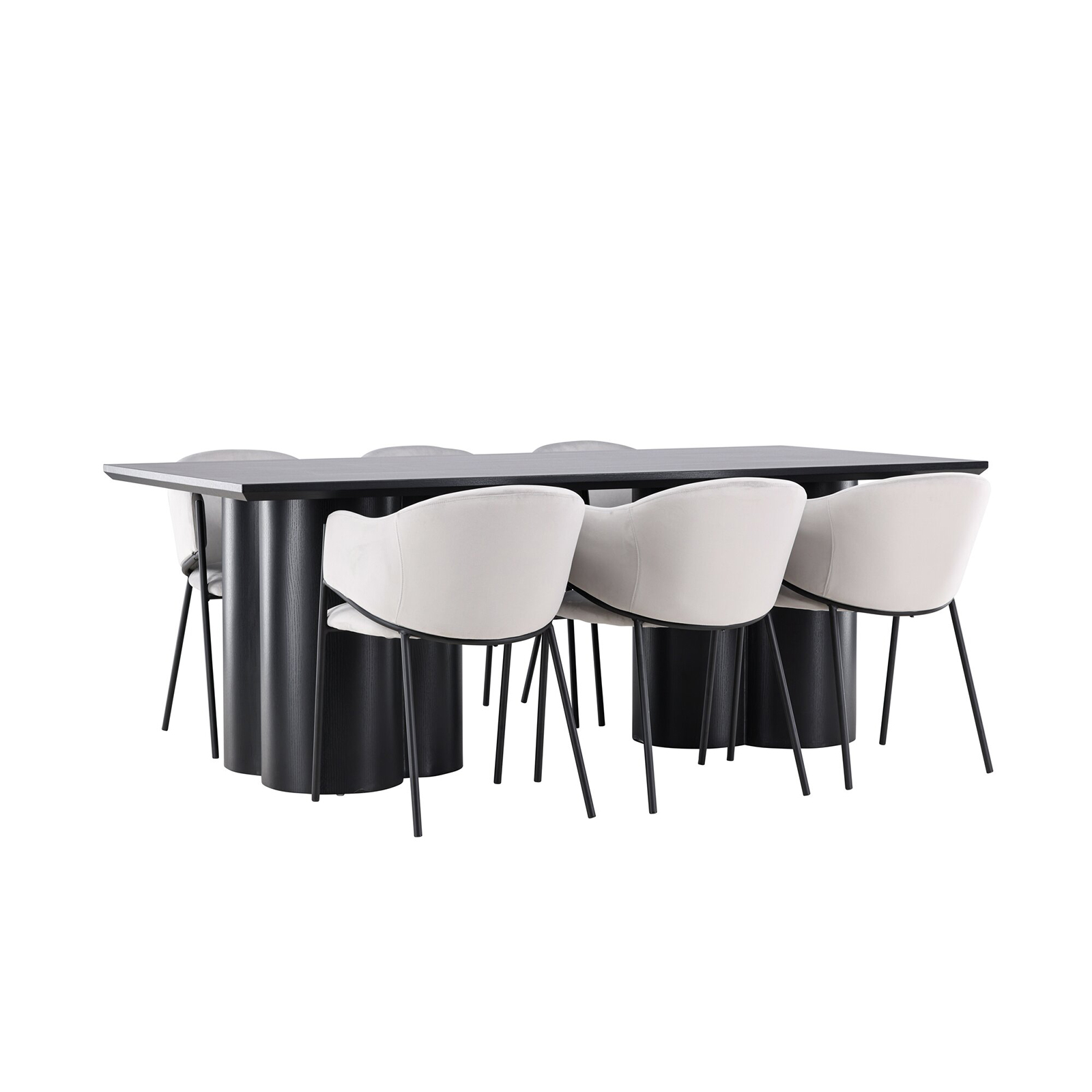 Matgrupp Venture Home Olivia 210 med 6 st Evelina Stolar