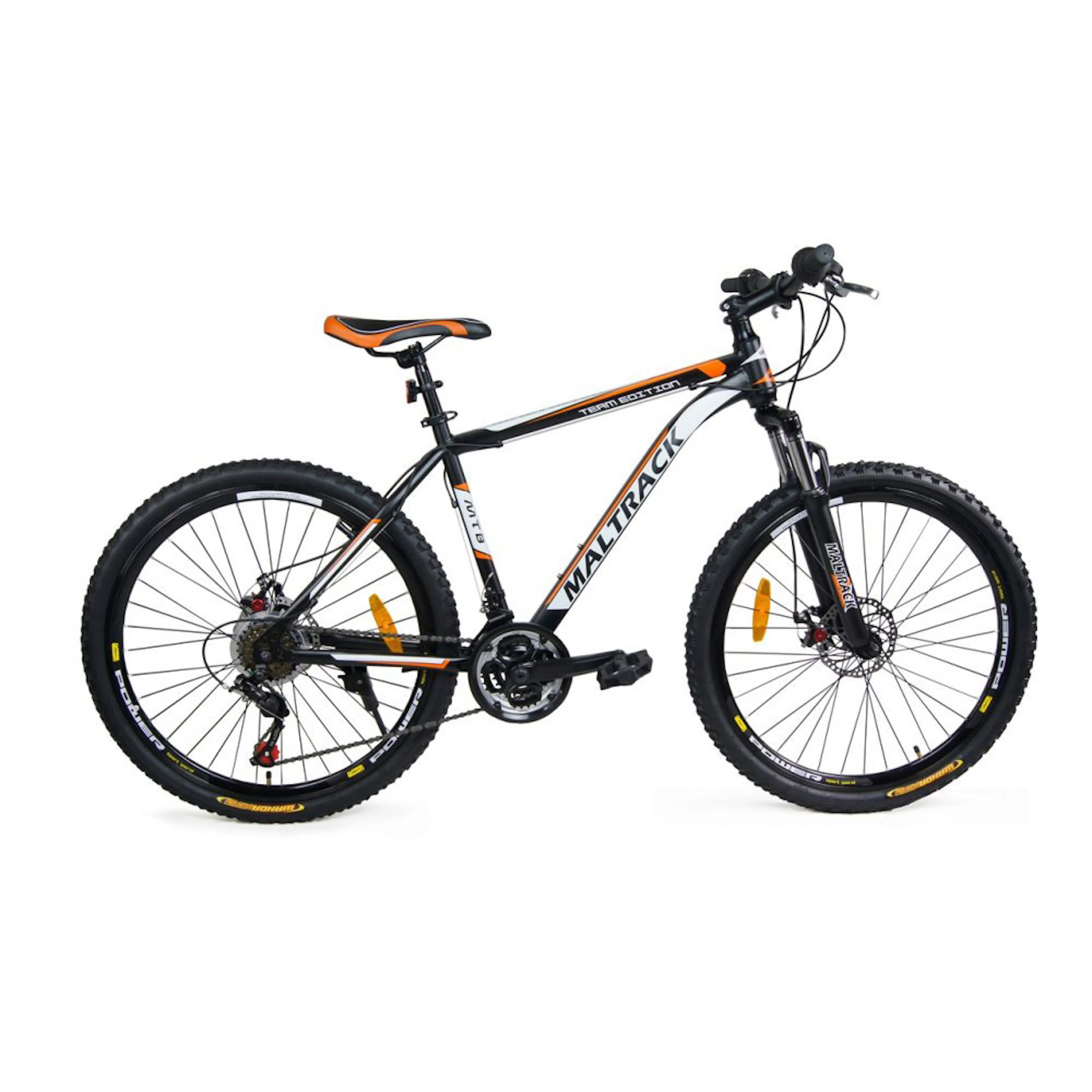 Orange/Svart