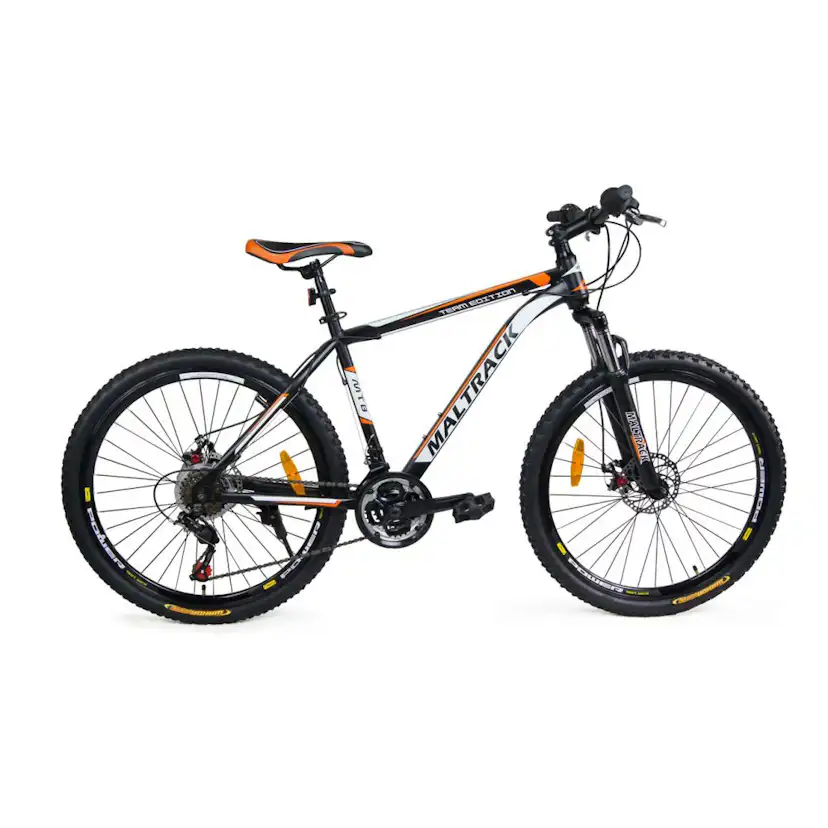 Orange/Svart