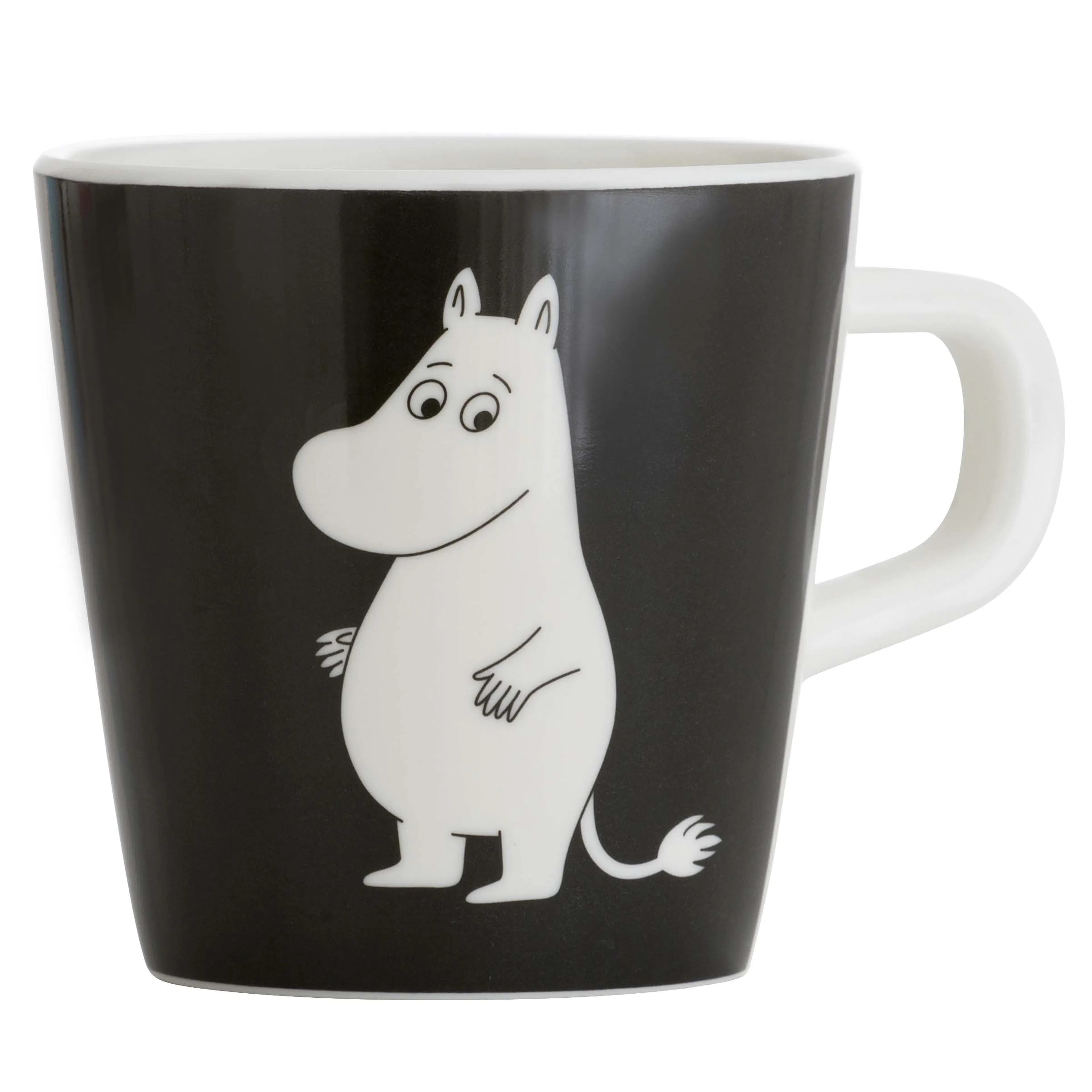 Barnmugg Rätt Start Mumin Med Handtag Vatten & Bad Svart