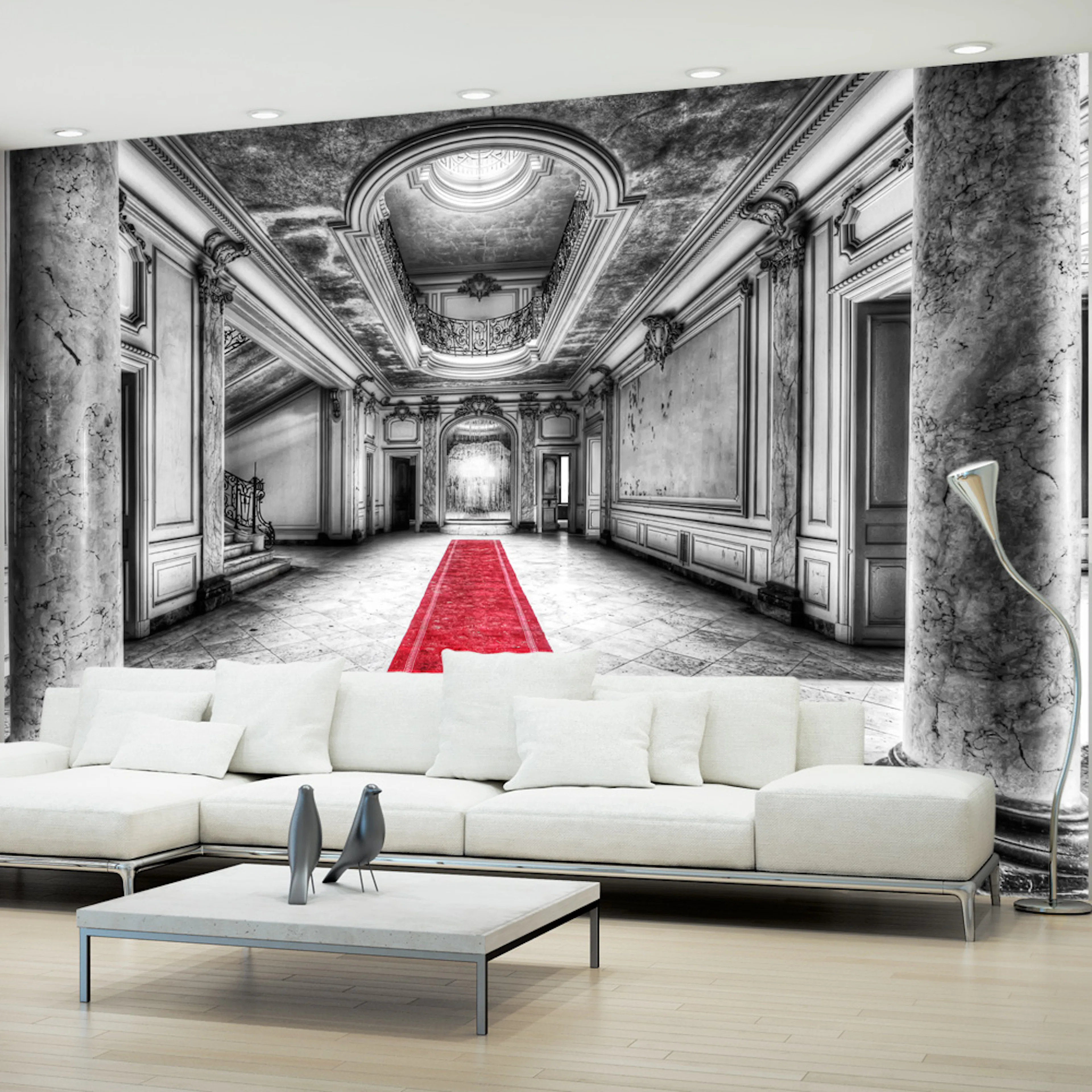 Fototapet Arkiio Mystery Marble Black And White