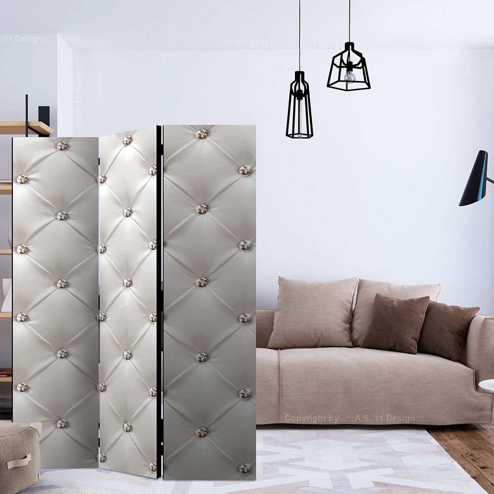 Rumsavdelare Skärmvägg Arkiio White Elegance 135x172 cm