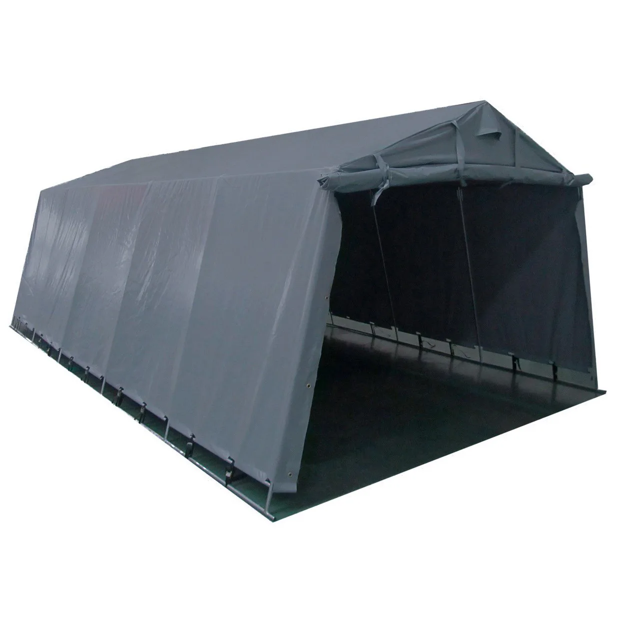 Garagetält Prohall G500 3,2x6x2,2 m Grå
