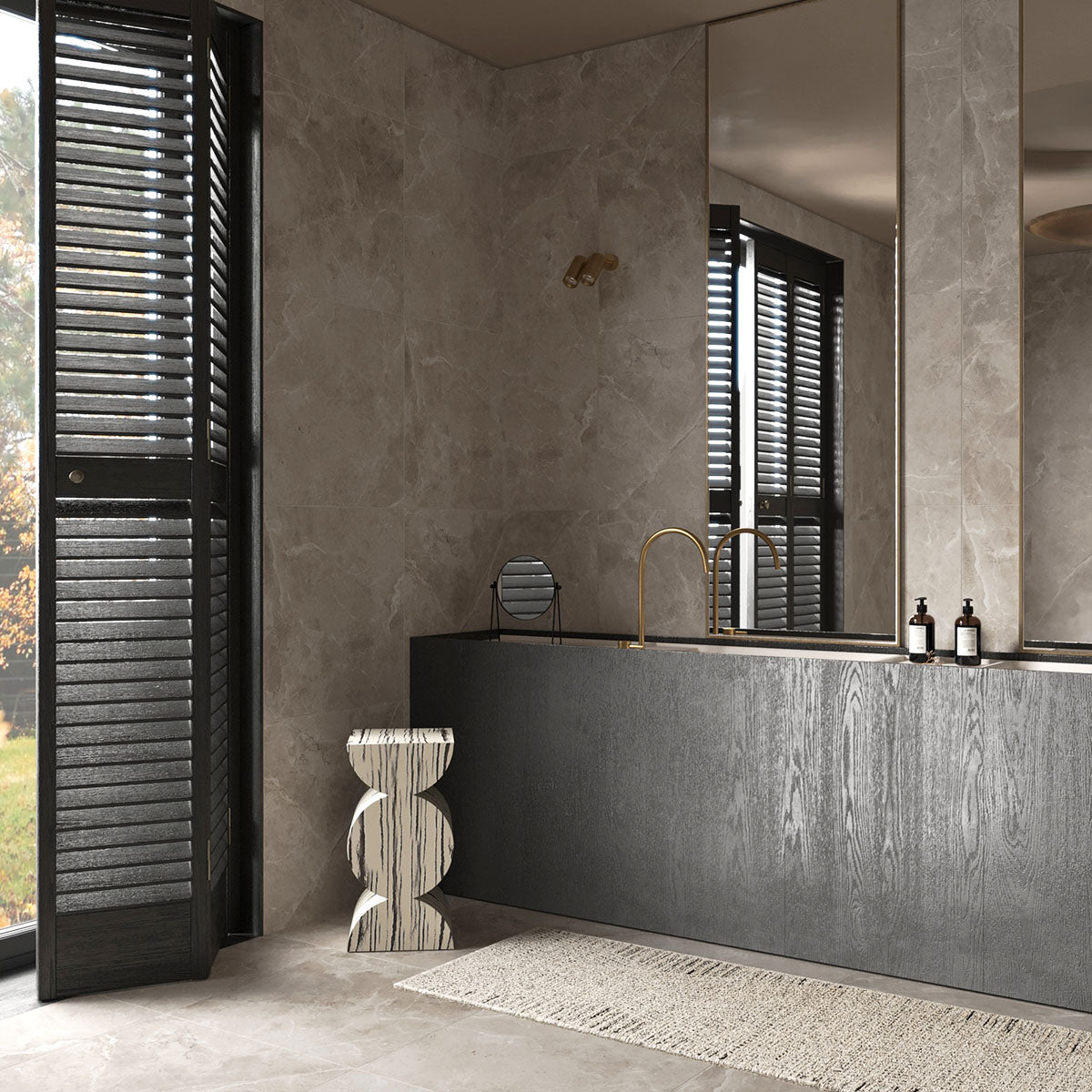 Klinker Tenfors Pulpis Mid Grey Marmor Matt 60x60