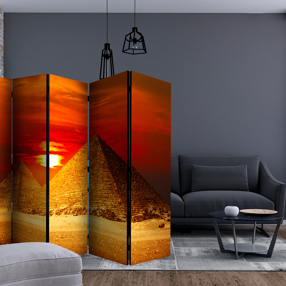 Rumsavdelare Skärmvägg Arkiio The Giza Necropolis Sunset II 225x172 cm