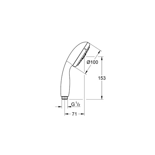 Handdusch Grohe Vitalio Start