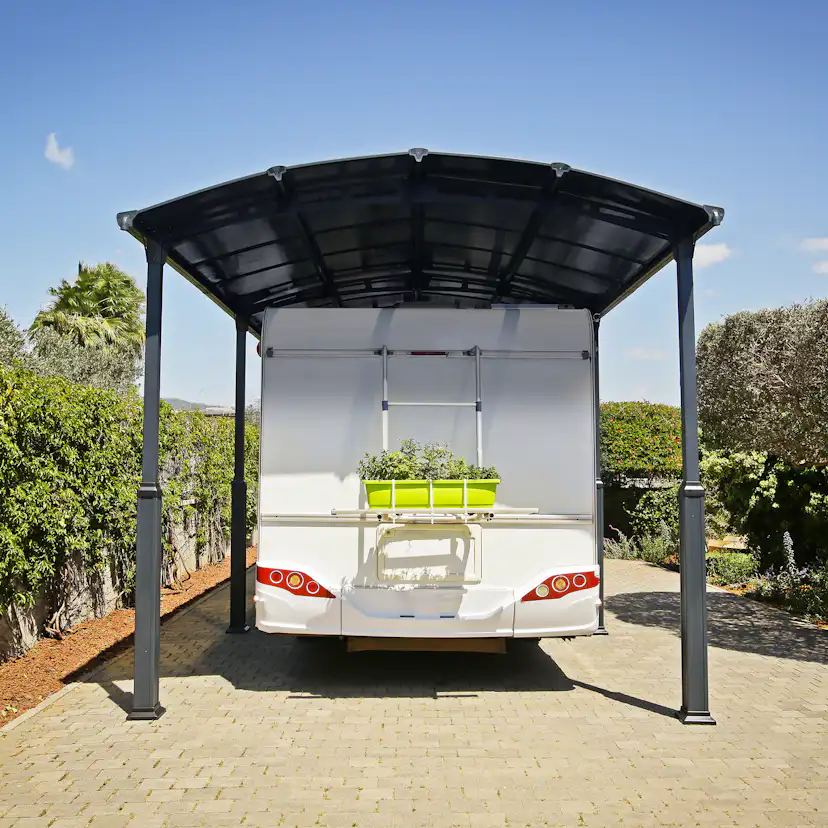 Carport Canopia by Palram Alpine I Metall För Husbil 3,6x13 m