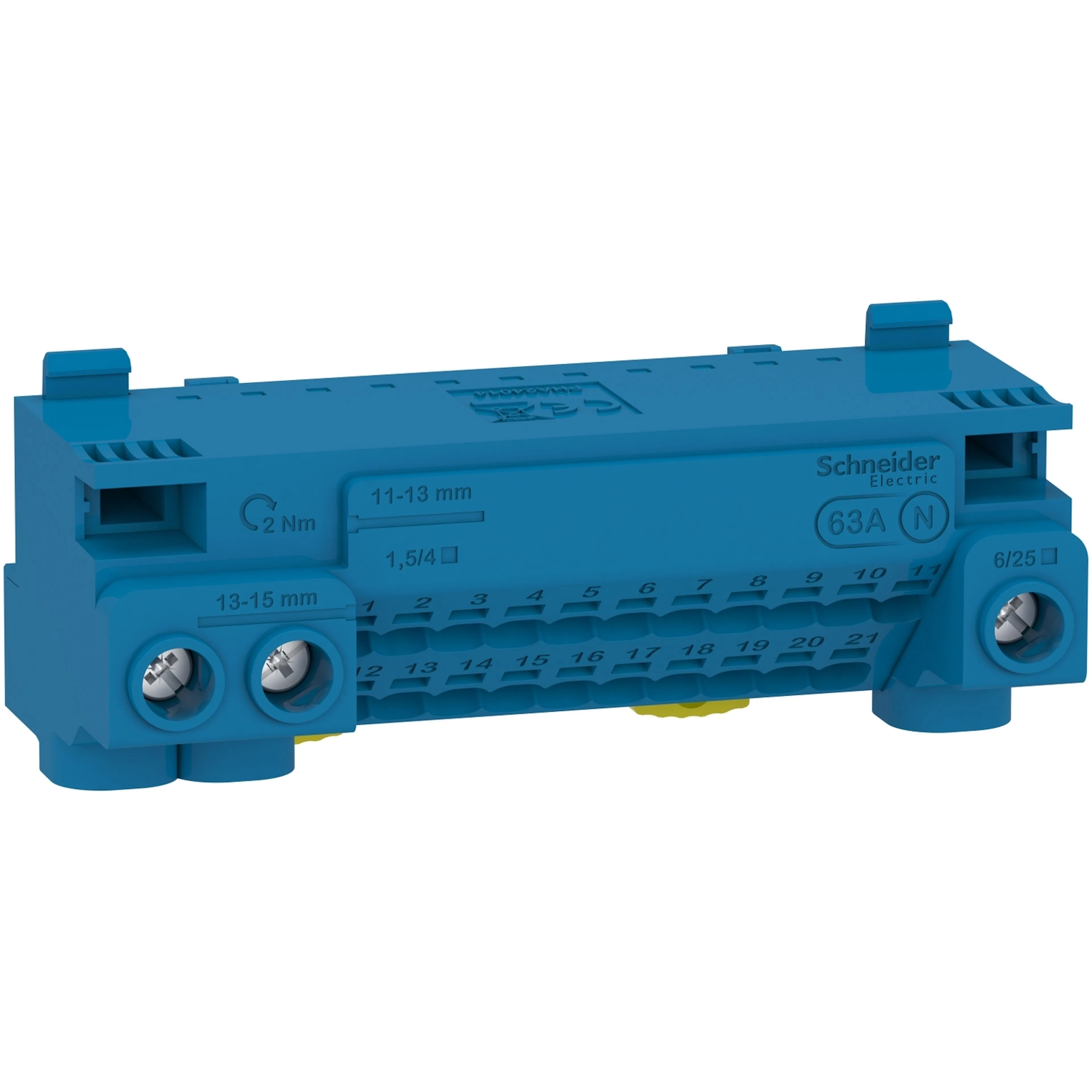 Nollplint Schneider Electric Linergy med 24 Anslutningar
