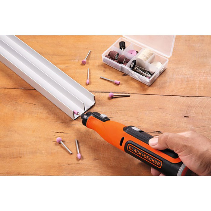 Multimaskin Black & Decker BCRT8I 7 2V Med 36 Tillbehör