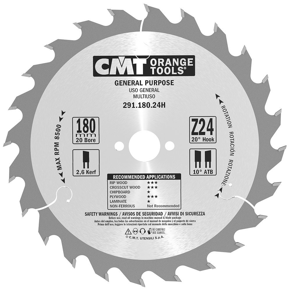 Sågklinga CMT Orange Tools Kapning/Klyvning