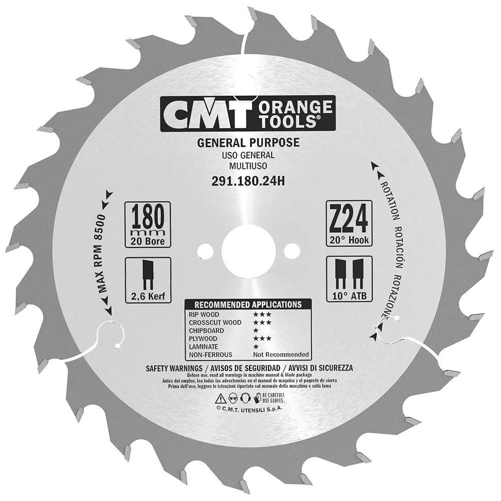 Sågklinga CMT Orange Tools Kapning/Klyvning