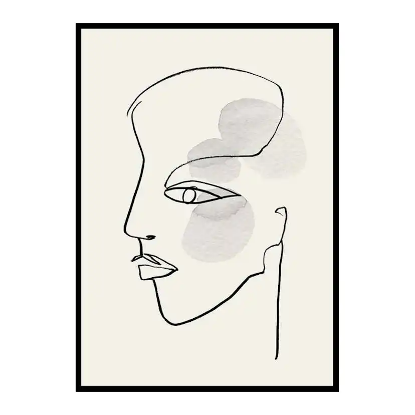 Poster Gallerix Surreal Face