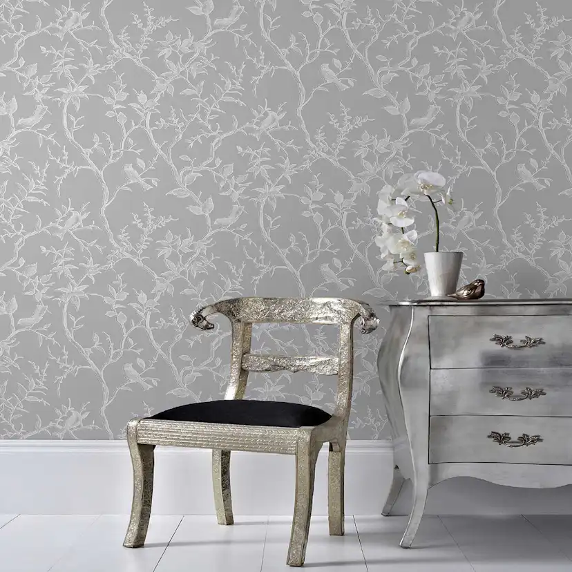 Tapet Superfresco Easy Glitter Fåglar 104126
