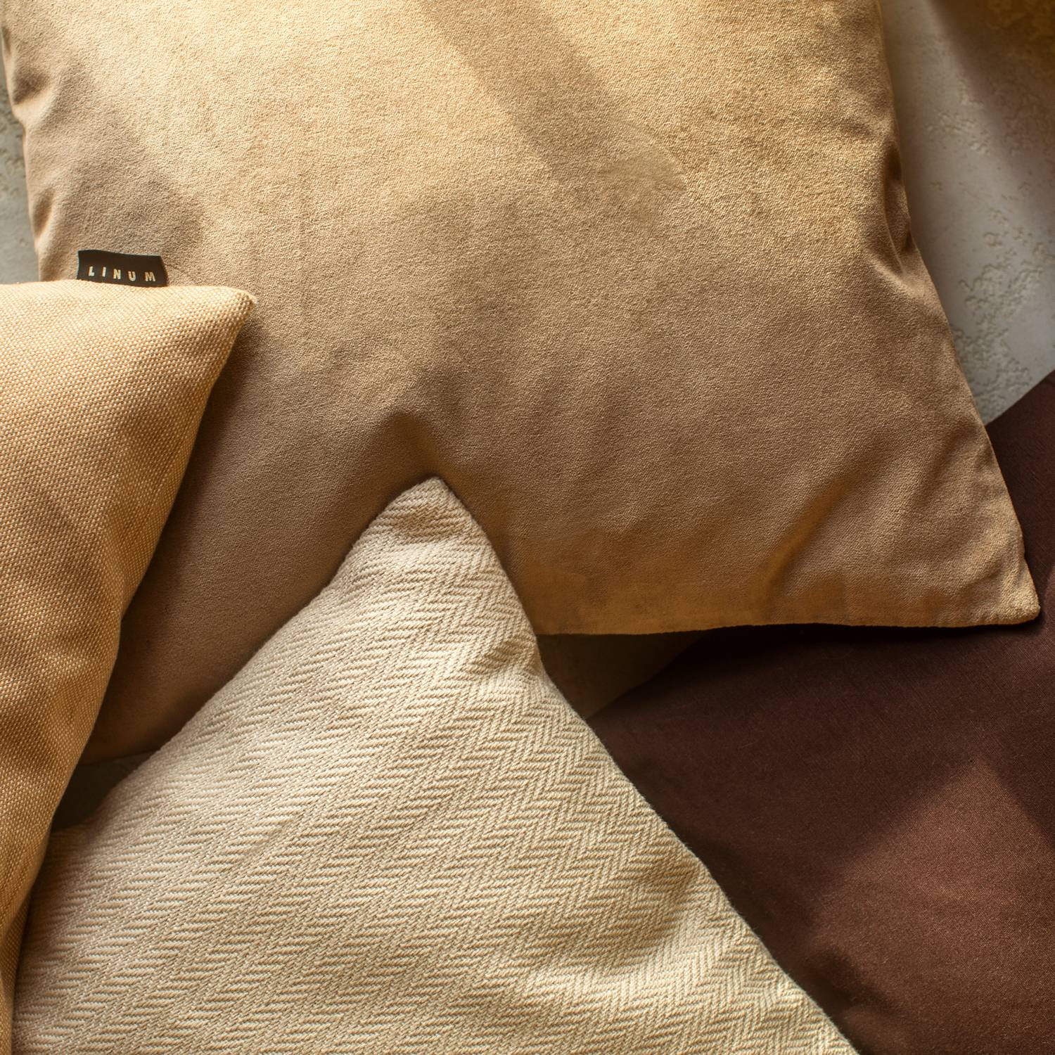 Kuddfodral Linum Shepard 50x50 cm