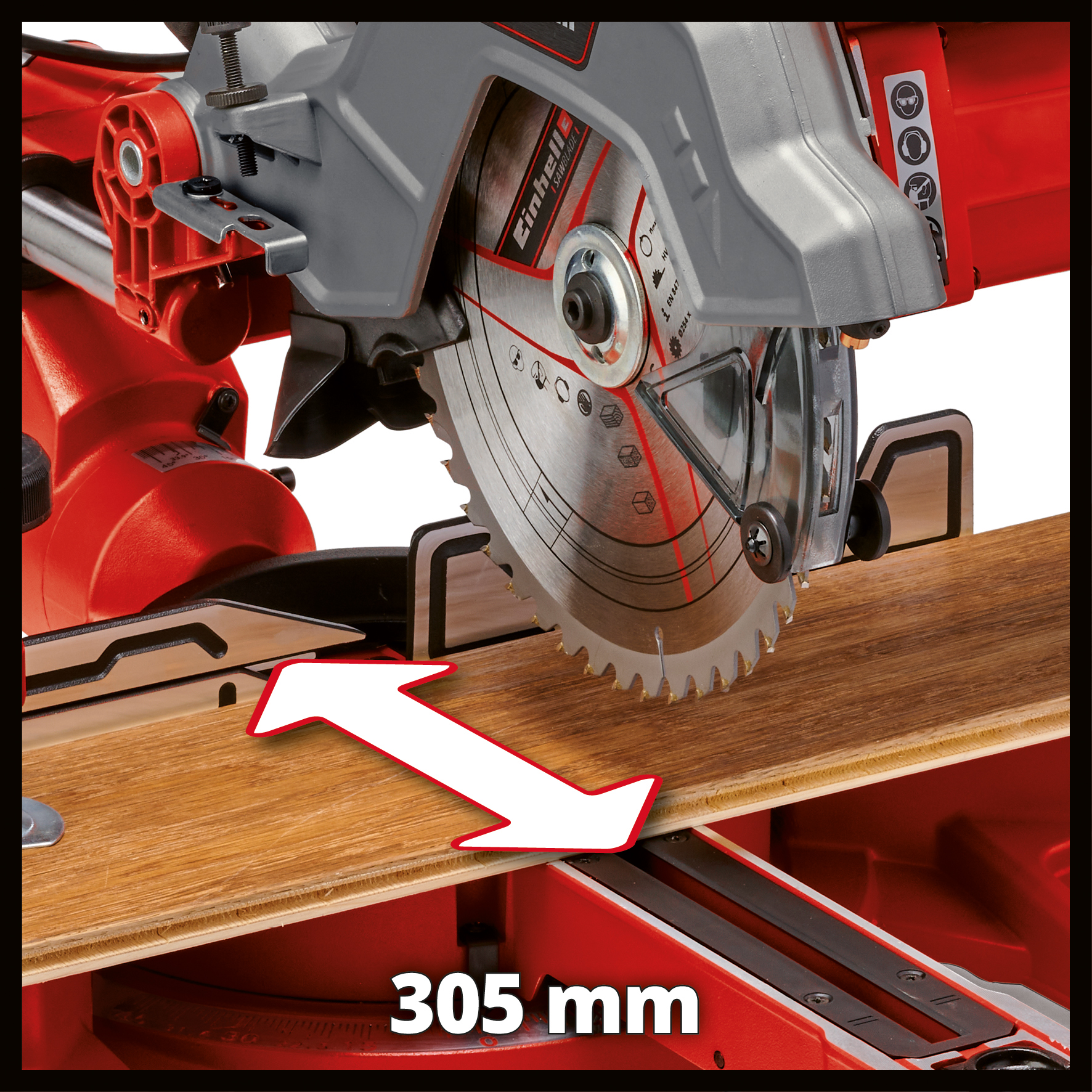 Glid-geringssåg Einhell TC-SM 254