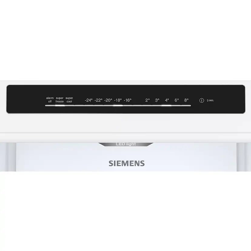 Fristående Kyl & Frys Siemens KG36N2WCF iQ300 Med LED-Belysning 186 x 60 Cm