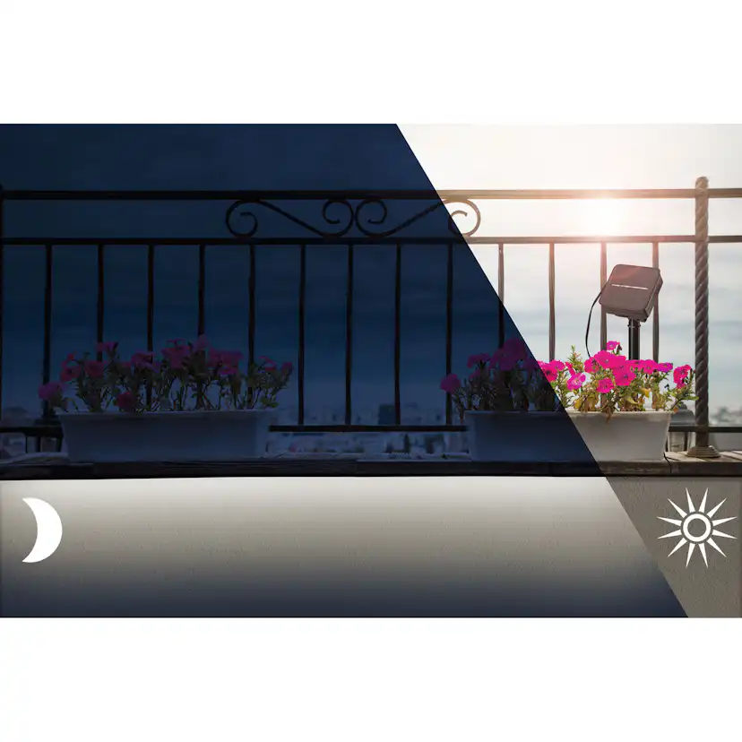 Solcellsljusslinga LED Paulmann Ljusstrip 3 m inkl. skymningssensor och batteri IP44 Ljus: Warm White