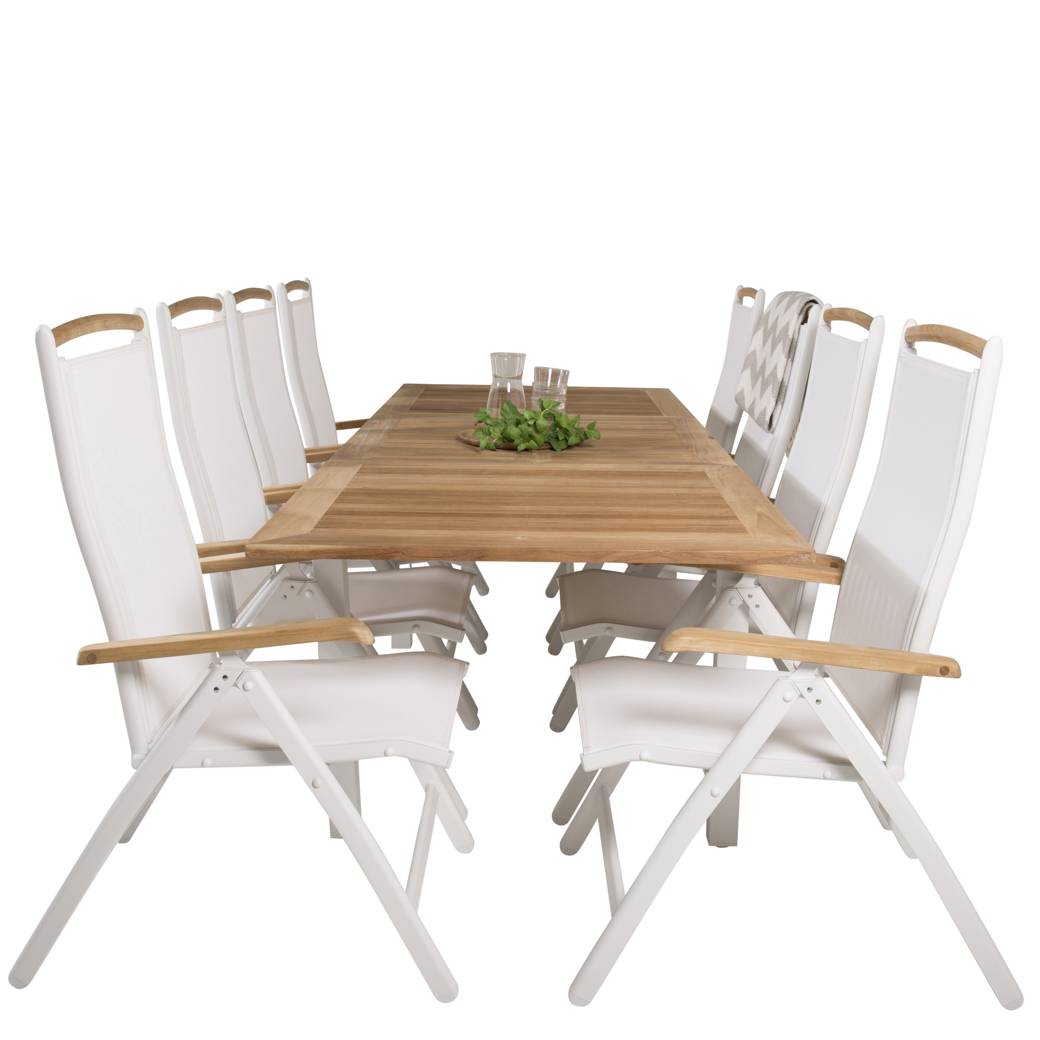 Matgrupp Venture Home Perla 160/240 med 8 Stolar