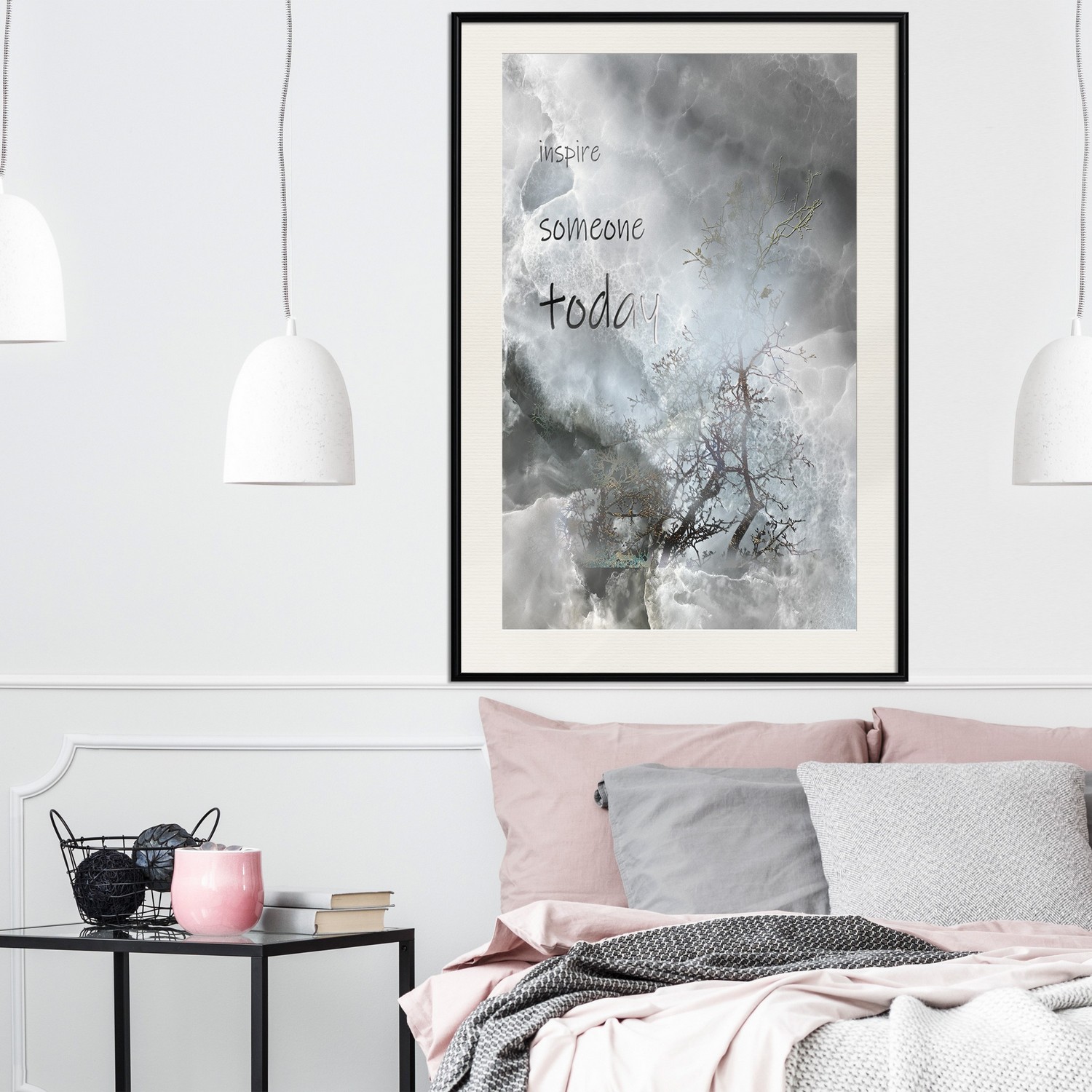 Poster Artgeist Affisch Inspire Someone Today
