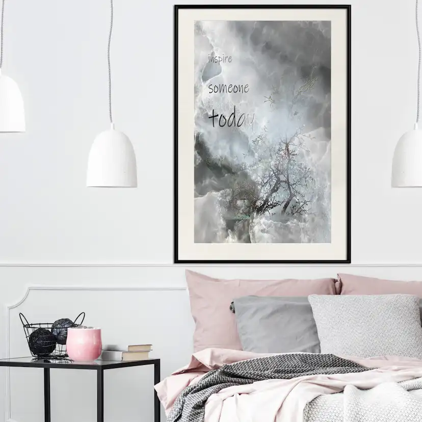 Poster Artgeist Affisch Inspire Someone Today