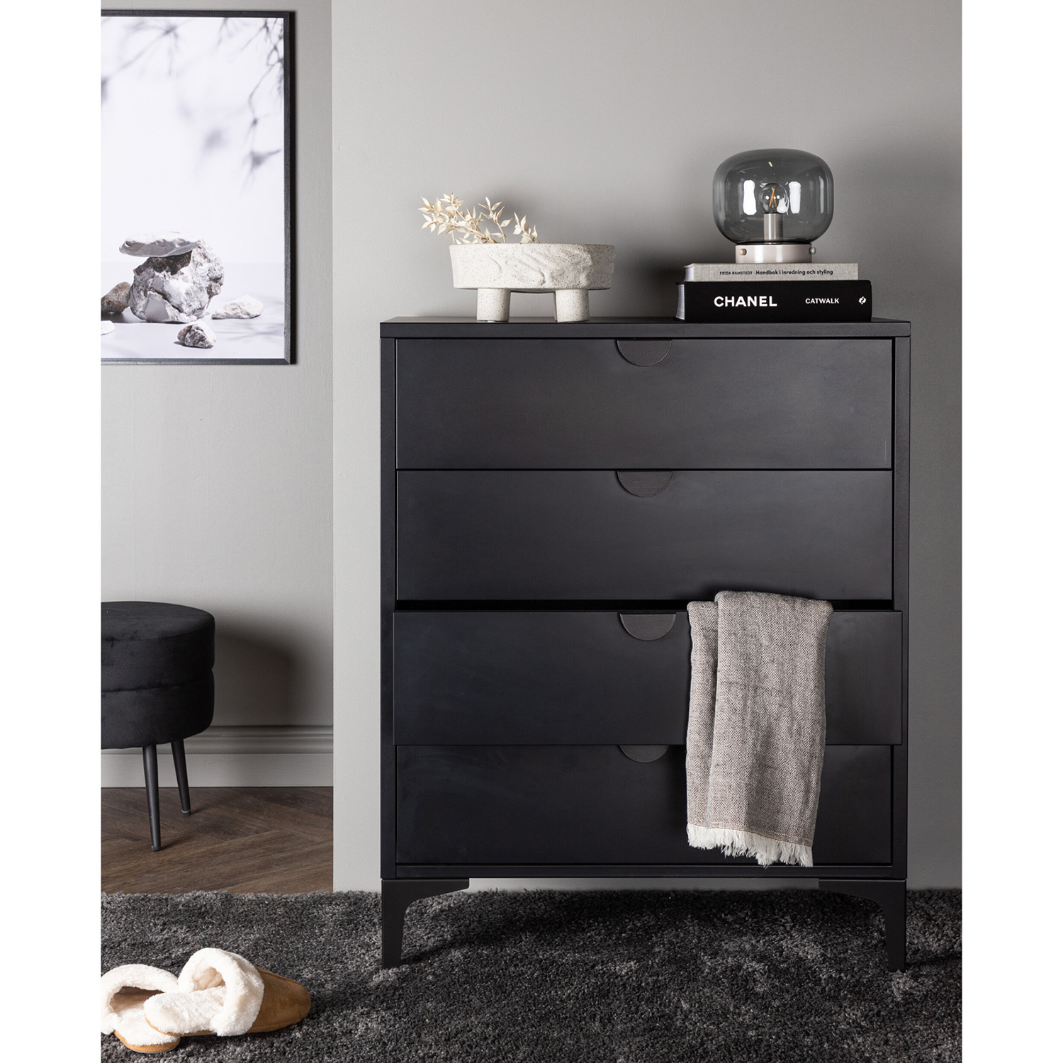 Byrå Venture Home Piring 4 Lådor