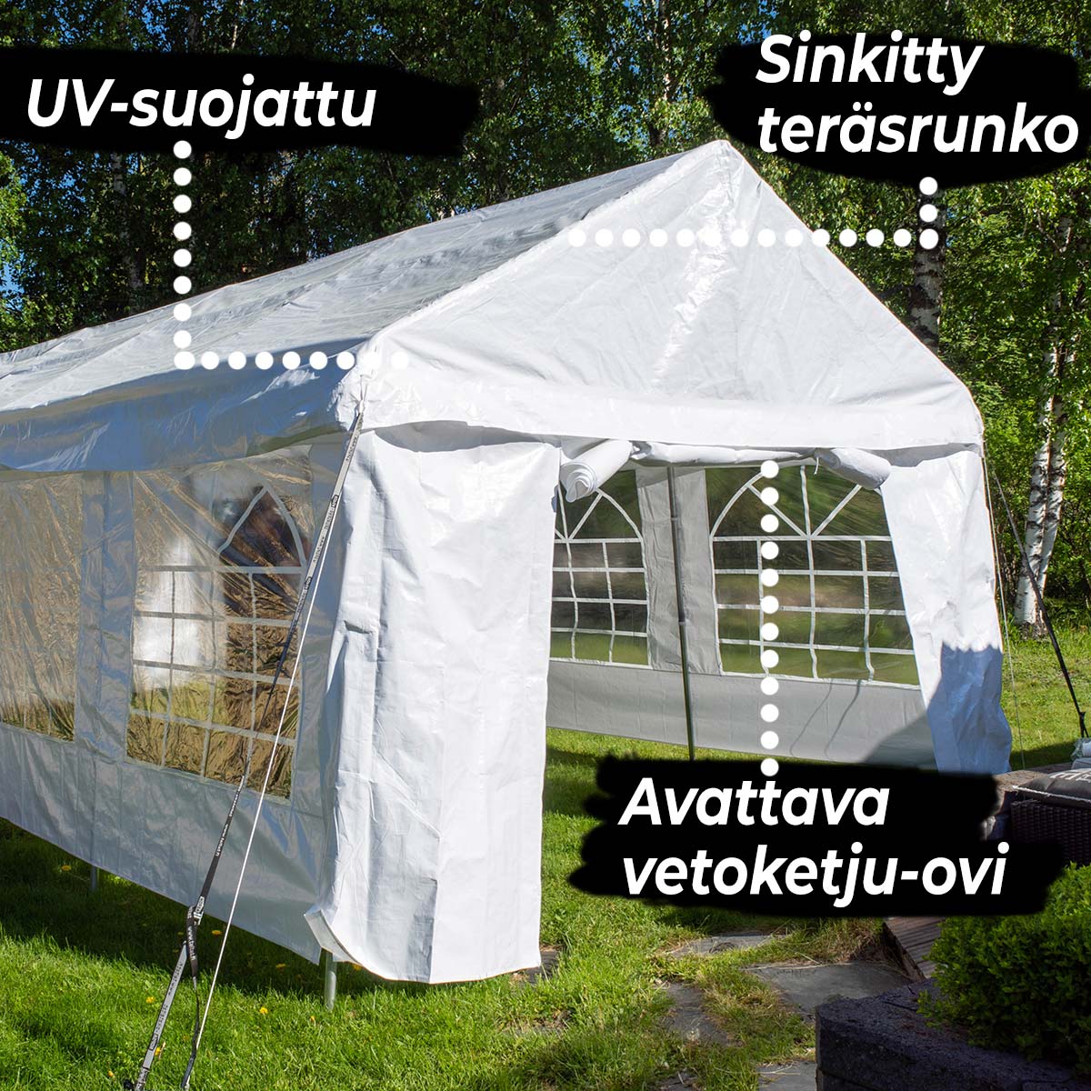 Partytält Lykke Premium