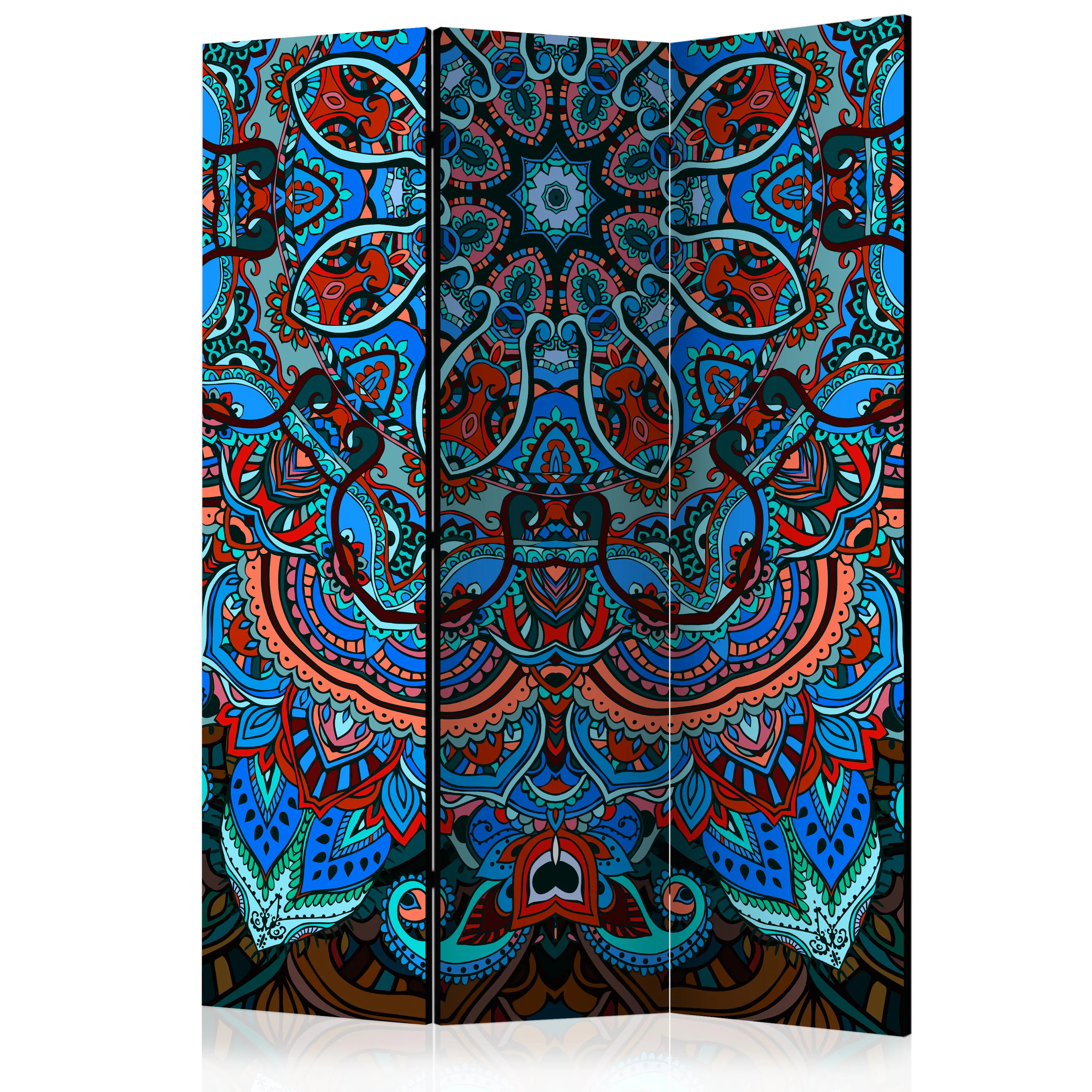 Rumsavdelare Skärmvägg Arkiio Blue Fantasy 135x172 cm