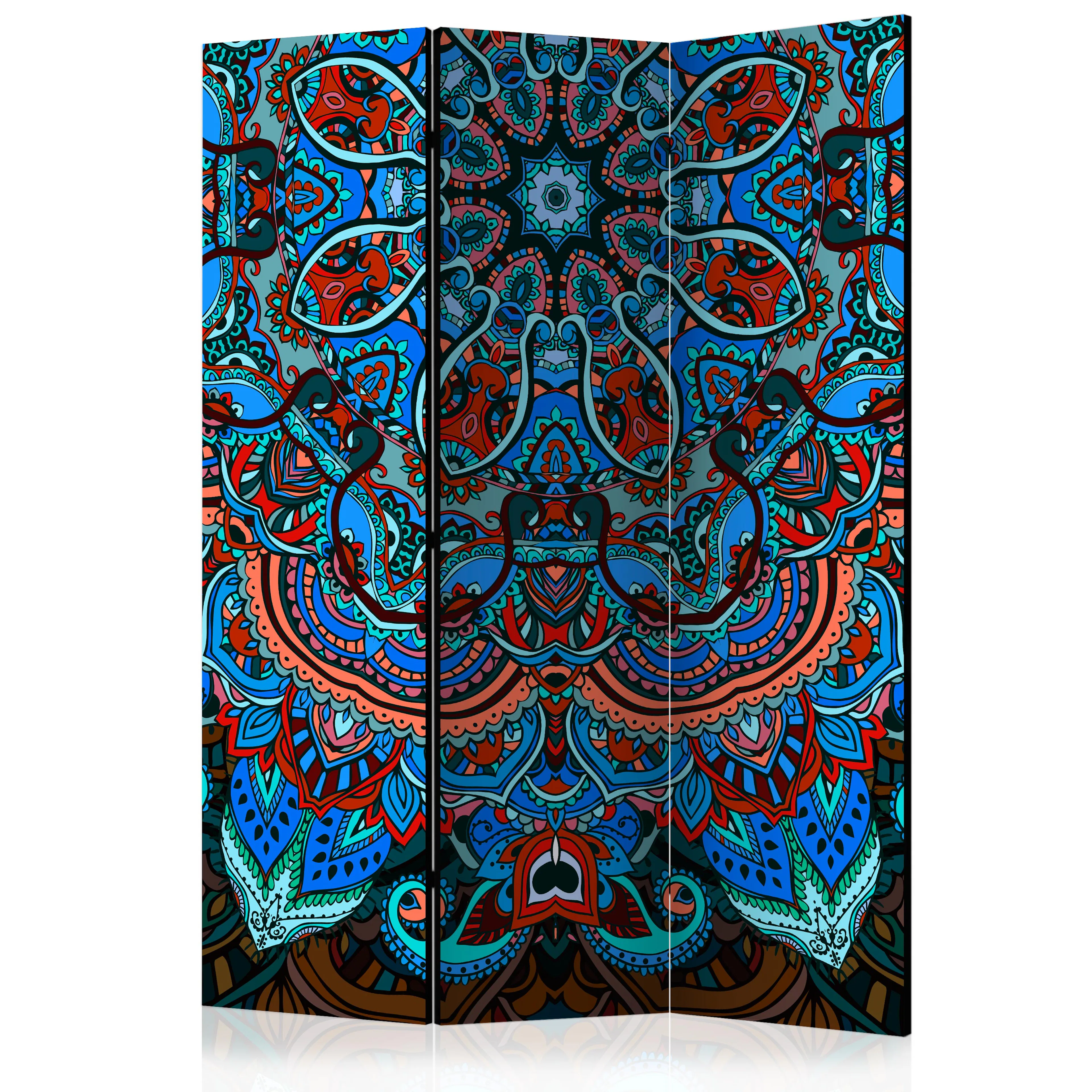 Rumsavdelare Skärmvägg Arkiio Blue Fantasy 135x172 cm