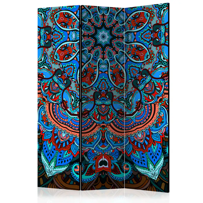 Rumsavdelare Skärmvägg Arkiio Blue Fantasy 135x172 cm