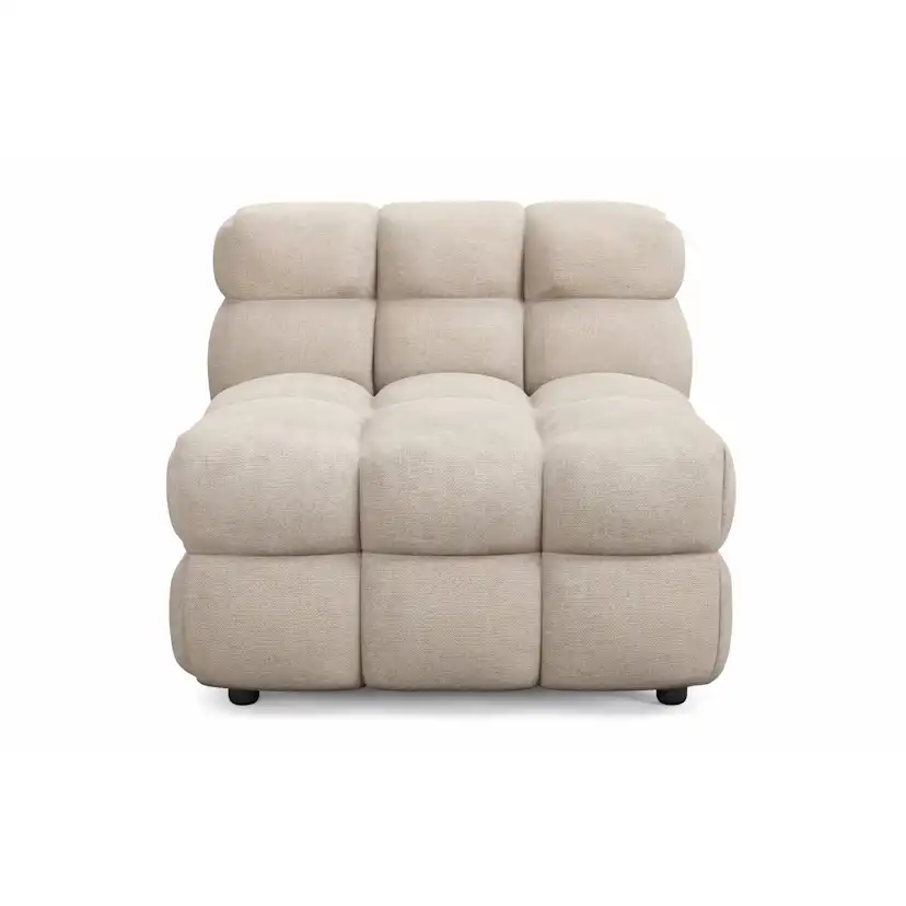 Soffgrupp Andrarum Elise Bubblig 4-sits Soffa + Fåtölj Beige