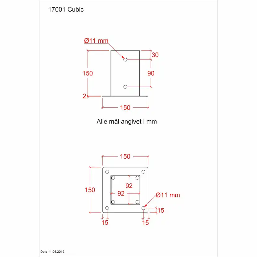 Stolpfot PLUS Cubic