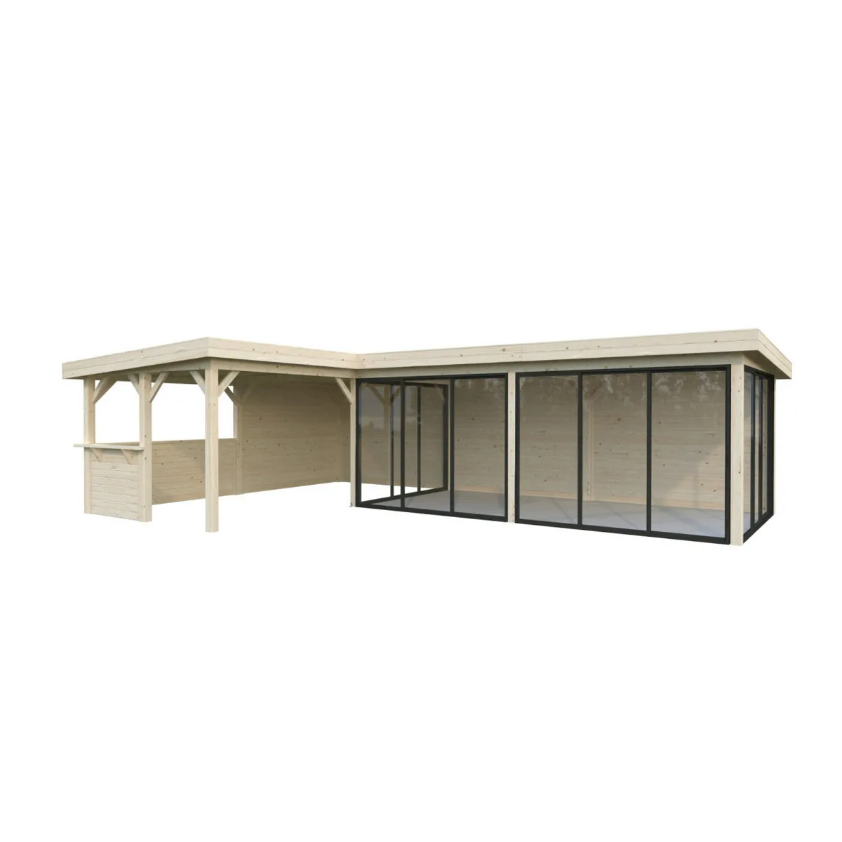 Uterum Palmako Lenna 33,2 m2 Set 421 Slide