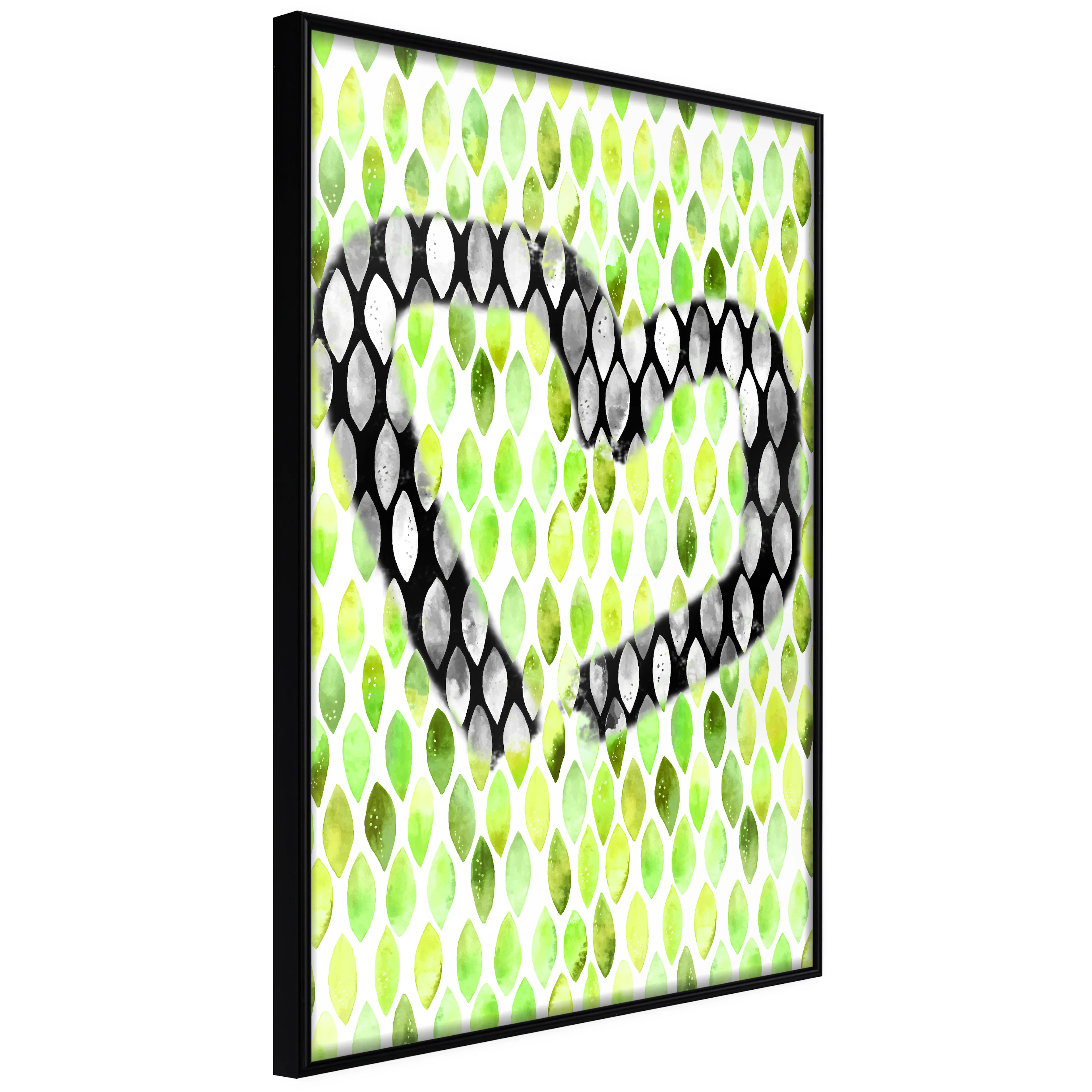 Affisch - Spring Sign [Poster] 20x30 Svart ram, 20x30 cm