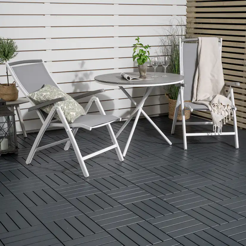 Cafégrupp Venture Home Parma med 2 Albany Stolar