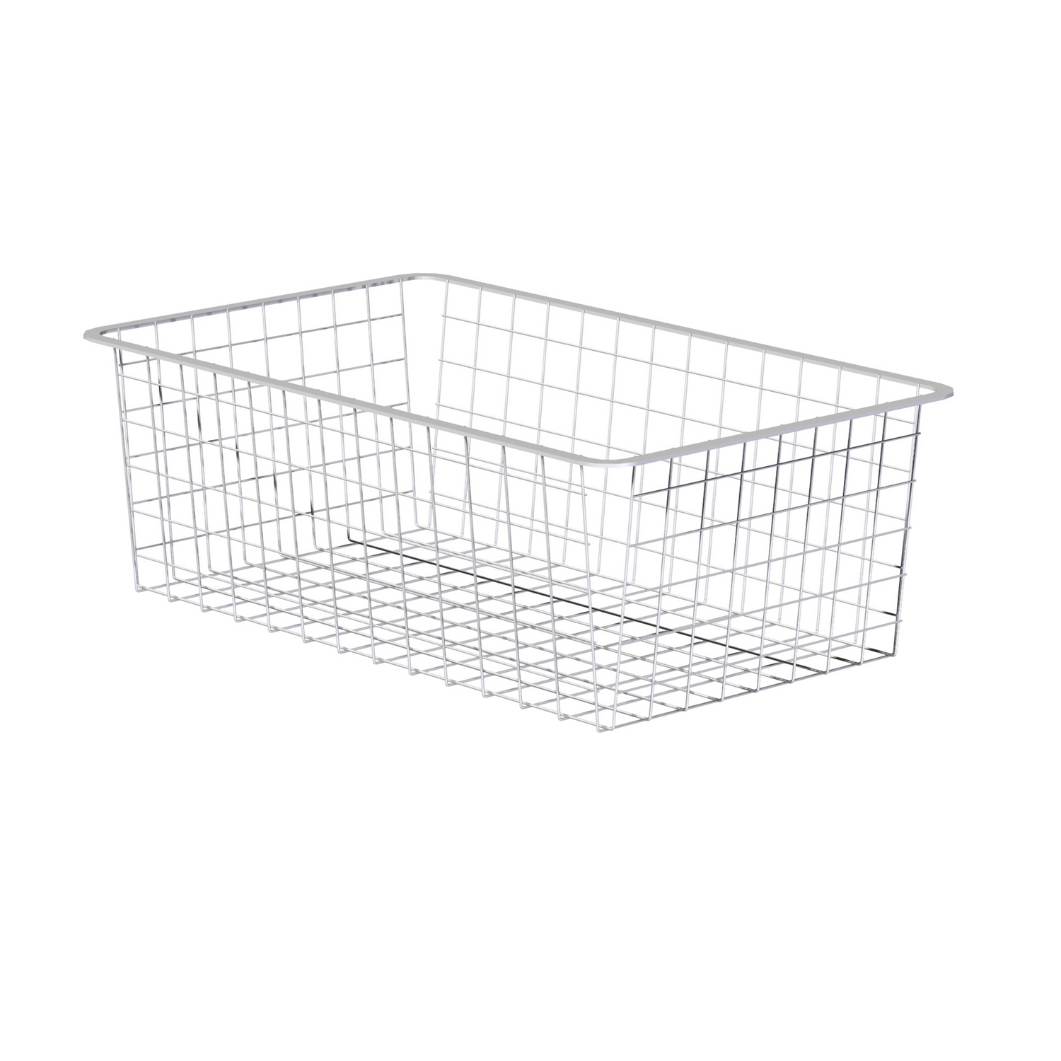 Trådback vit 427X527X185 Vit, 185 mm