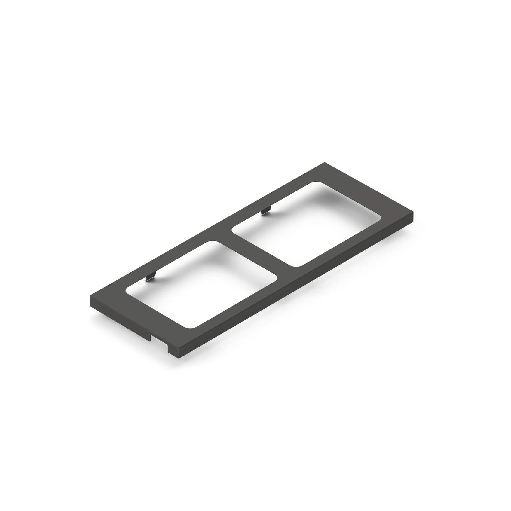 KÄLLSORTERING TOLEDO TOPPRAM 60X35 MÖRKGRÅ Mått: 60x35 mm