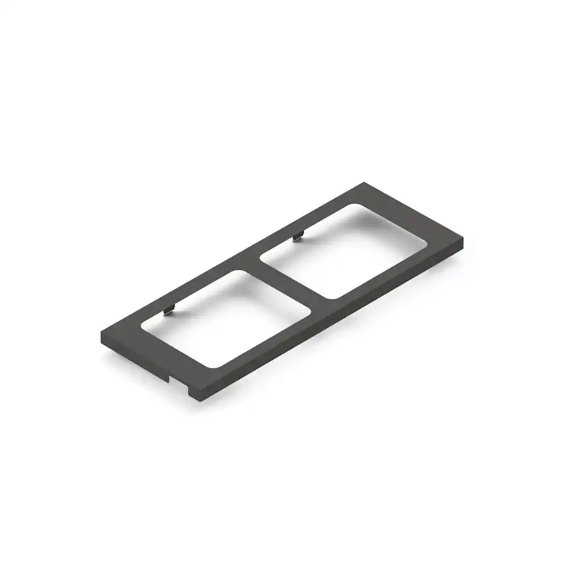 KÄLLSORTERING TOLEDO TOPPRAM 60X35 MÖRKGRÅ Mått: 60x35 mm