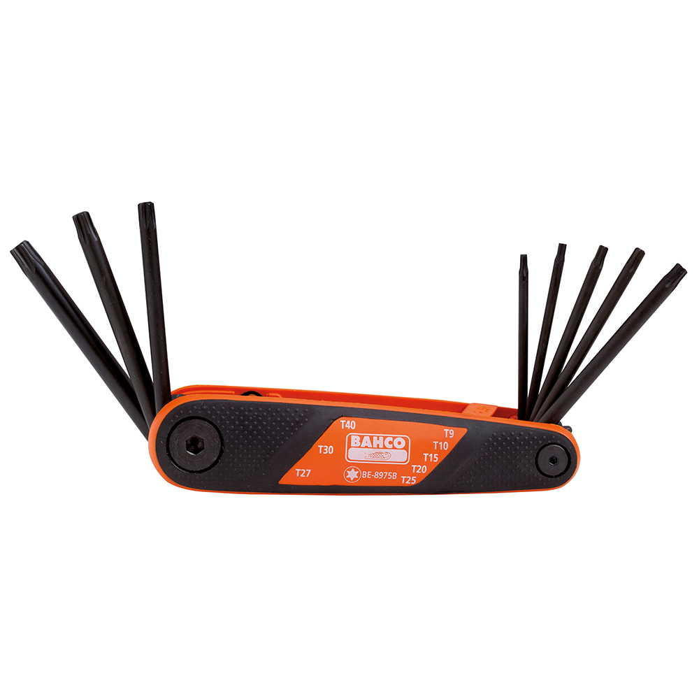 Torxnyckelsats Bahco BE-8975B 8 st T9-40