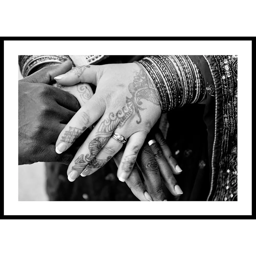 Poster Gallerix Tattooed Hands