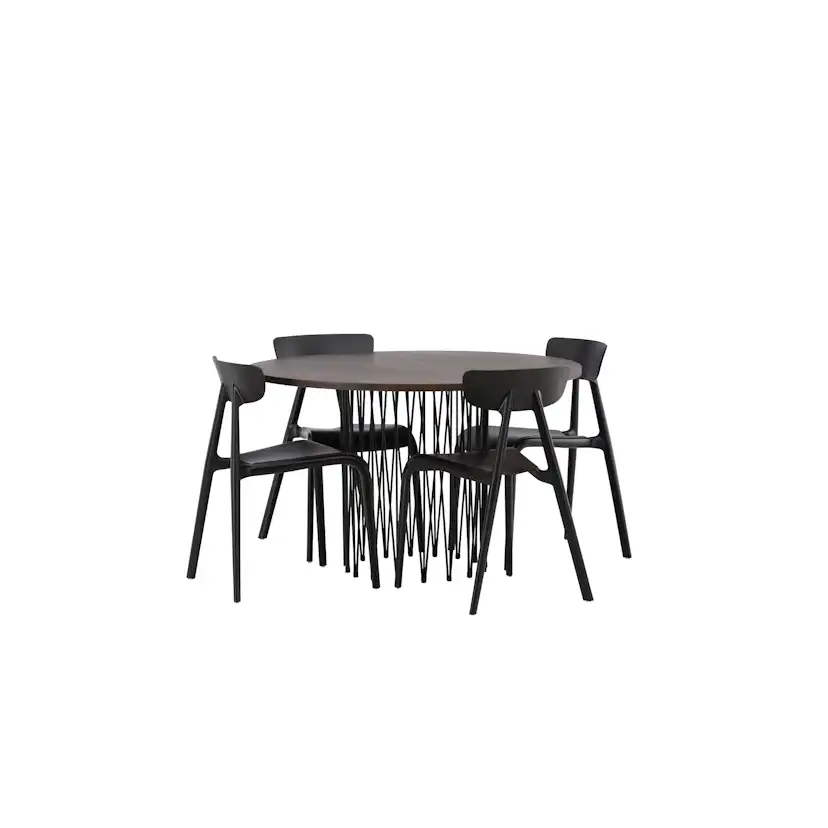 Matgrupp furniture/fashion Stone med 4 Ursholmen Stolar